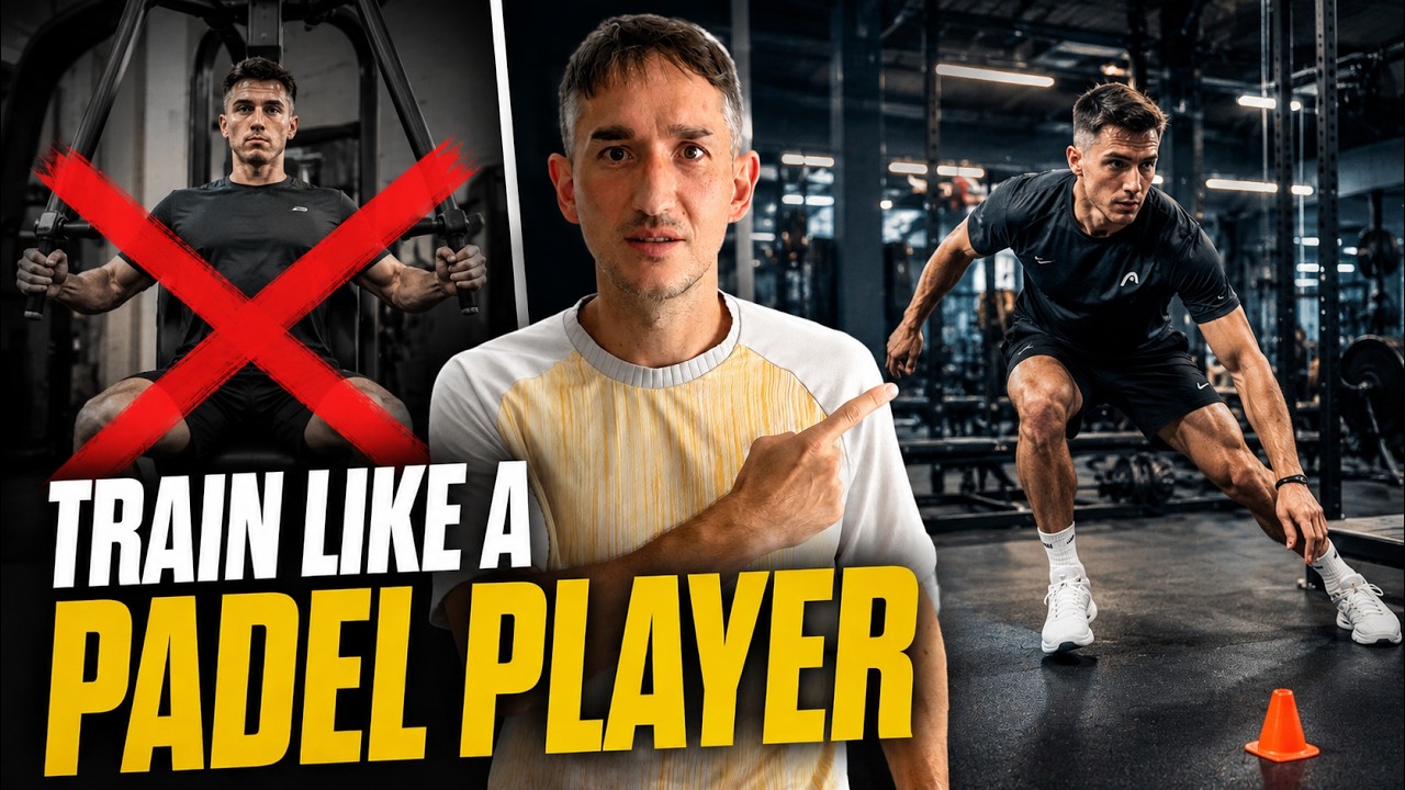 Seven gym exercises for padel performance