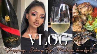 SANDTON VLOG🇿🇦||mini life update, running errands,shopping,make breakfast with me|Thebarbie Emmy