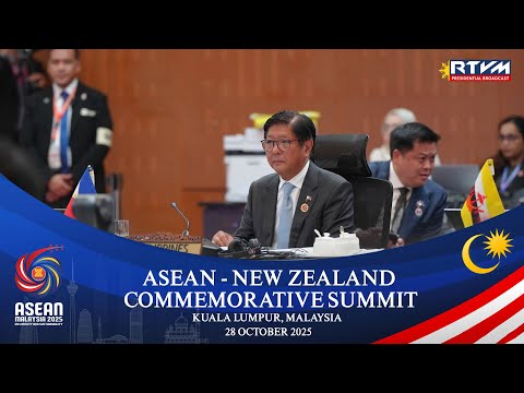 ASEAN-New Zealand Commemorative Summit 10/28/2025