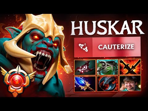 MALRINE on the signature HUSKAR | Falcons.Malrine TOP 1 Huskar Dota 2