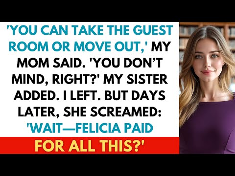 When My Sister Moved In for “Support”, My Mom Kicked Me Out — So I Left Her With the Entire Mortgage