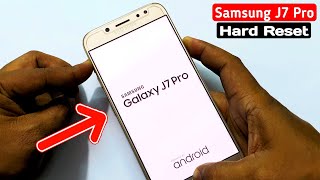 Samsung J7 Pro (SM J730) Hard Reset |Pattern Unlock Easy Trick With Keys