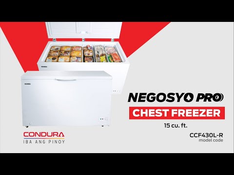 Condura Chest Freezer Large I Negosyo Chest Freezer