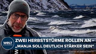 STURMTIEF IN DEUTSCHLAND: Orkanböen drohen – „Das ist ein Herbststurm, der es ab