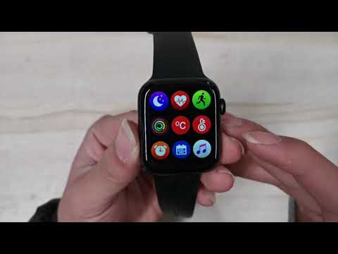 iwo W36 smart watch video