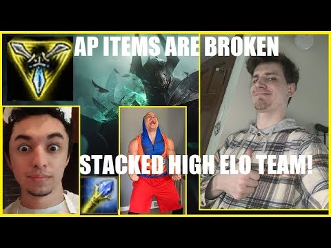 Hashinshin: AP Bruiser items VS AD! Super Top + Super JG + Super ADC = ?