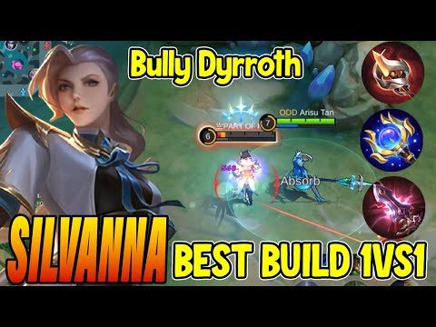 SILVANA BROKEN DAMAGE BUILD ITEM ENEMY AUTO RUN - Silvanna Best Build 2023 ~ MLBB