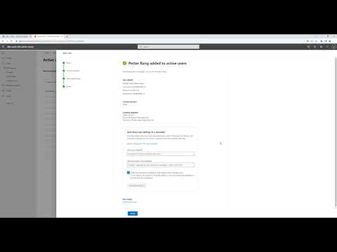 Create new users in Microsoft Dynamics 365 Business Central