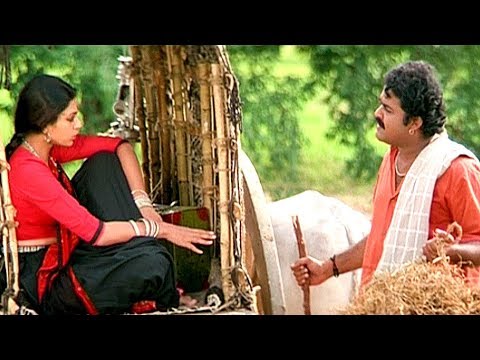 ആരോട് ചോതിച്ചിട്ടാ.. വണ്ടിയില്‍ കേറിയത്‌ | Mohanlal , Shobana - Thenmavin Kombath