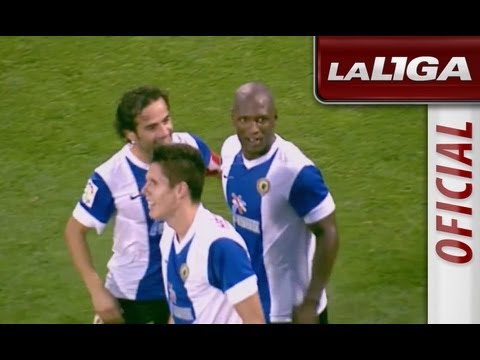 Gol de Pamarot (2-1) en el Hércules - Real Madrid Castilla - HD