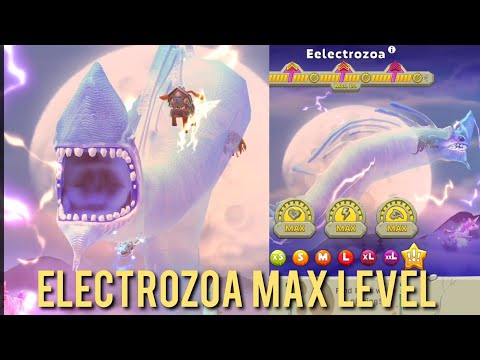 ELECTROZOA MAX LEVEL!! - Hungry Dragon