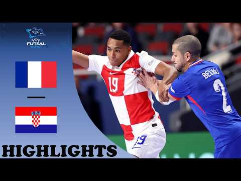 WHAT A GAME! | France vs Croatia Highlights & Penalty Shoot-Out | Futsal Euro 2026 3rd-Final