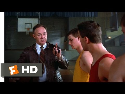 Hoosiers (2/12) Movie CLIP - Coach Meets His Team (1986) HD