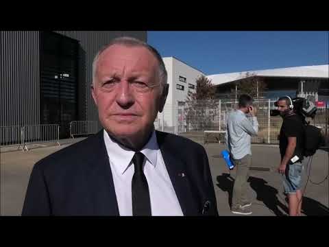 J2 : Lyon - ASJ Soyaux, Jean-Michel Aulas