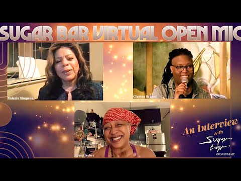 Lisa Fischer Interview w/ Clayton Bryant & Valerie Simpson | Sugar Bar Virtual Open Mic Night