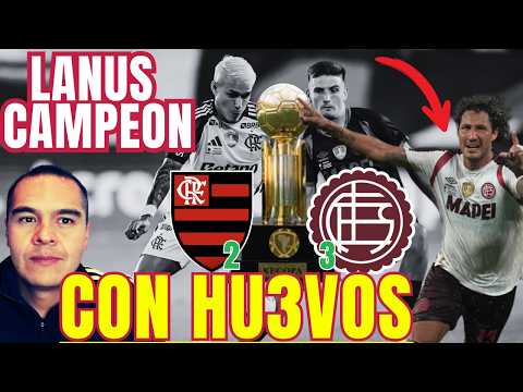 FLAMENGO 2-3 LANÚS (ALARGUE) 😱 ¡OTRO MARACANAZO! | Mi ANÁLISIS de la FINAL RECOPA 2026