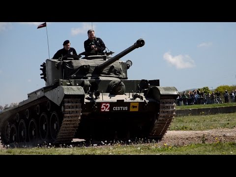 A34 Comet on the move during Tiger Day VII