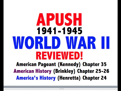 Apush Chapter 34 Notes