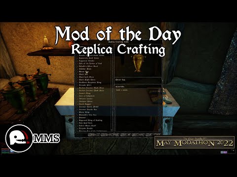 Morrowind Mod of the Day - Replica Crafting Showcase