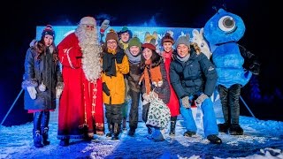 Alipay Blue Magic in Santa Claus Village, Rovaniemi, Lapland