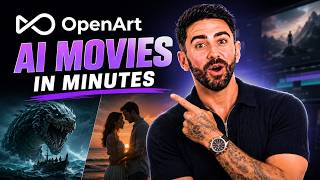 Make AI Movies in Minutes with OpenArt Director (Full Tutorial)