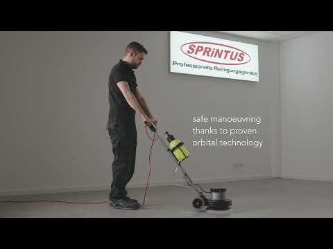 Singelskurmaskin Sprintus EEM 13R - Youtube manufacturer video 2