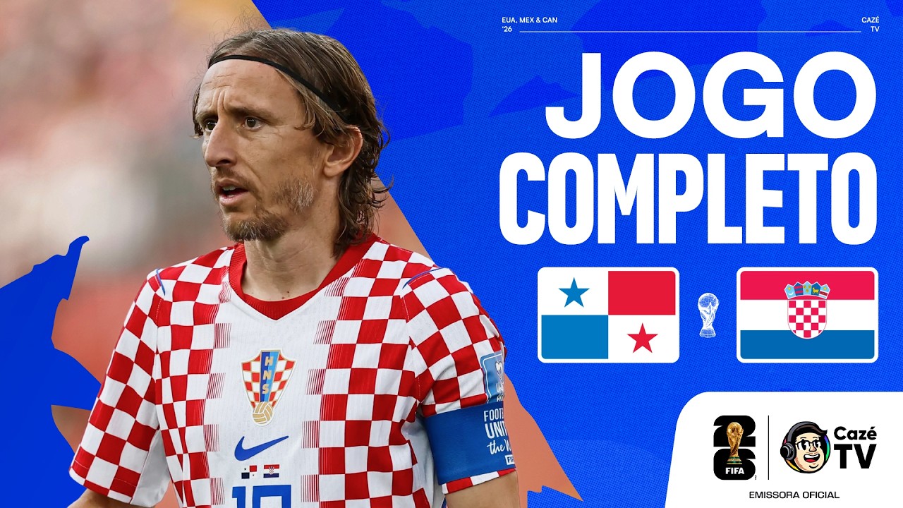 JOGO COMPLETO: PANAMÁ X CROÁCIA | COPA DO MUNDO FIFA™ 2026 | 2ª RODADA | FASE DE GRUPOS
