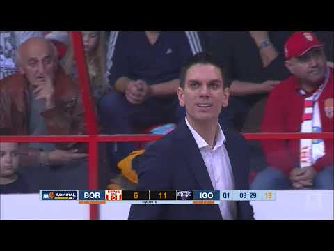 AdmiralBet ABA League 2021/22, Round 14 match: Borac - Igokea m:tel (2.1.2022)