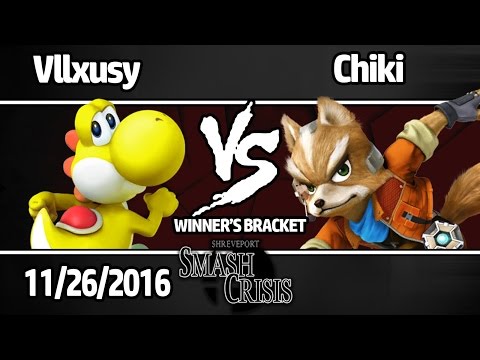 Vllxusy vs Chiki - Winners Bracket - Shreveport Smash Crisis - Smash Bros. Wii U