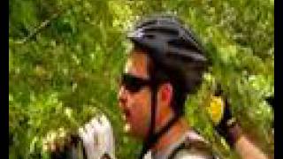 preview picture of video 'Mountain biking. Israel. Along streams Dan, Shnir & Hermon. Вдоль ручьев Дан, Шнир, Хермон. Израиль.'
