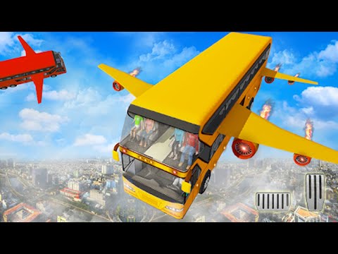 Bus Flight Driving 3D Simulator - Android Gameplay