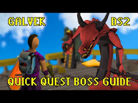 Defeat GALVEK on your FIRST TRY (OSRS Dragon Slayer 2 boss guide FOR NOOBS)