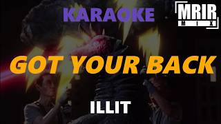 Download lagu ILLIT - Got Your Back KARAOKE Instrumental With Lyrics mp3 Download lagu ILLIT - Got Your Back KARAOKE Instrumental With Lyrics mp3