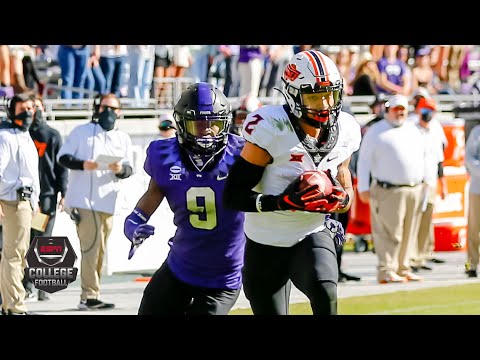 Oklahoma State Cowboys vs. TCU Horned Frogs | 2020 College Football Highlights