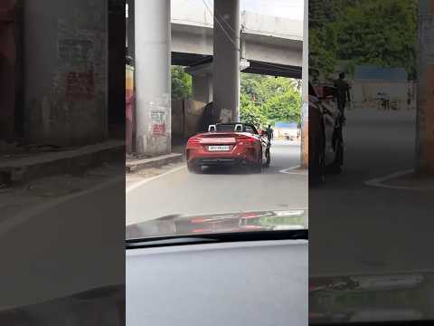 BMW Z4 Speeding 🤯 || #bmw #bmwmcars #bmwz4 #z4 #bmwmotorrad #india #speed #speedrun @BMW