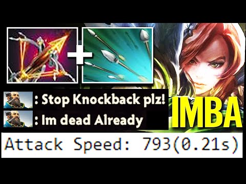 WTF DOTA 3 IMBA! CRAZY Ballista Windranger KnockBack Till Death 800 Max AS Ulti Dota 2 Pro Gameplay
