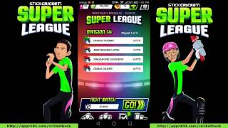 Stick Cricket Super League Hack | Stick Cricket Super League Cheats | Stick Cricket MOD APK 2017