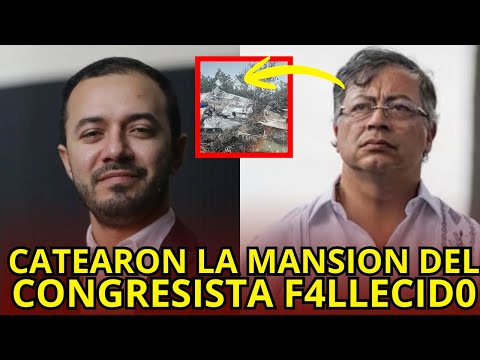 CATEAN MANSIÓN del CONGRESISTA F4LLECIDO en la AVIONETA y DESVELAN la VERDADERA RAZON del ACCIDENTE