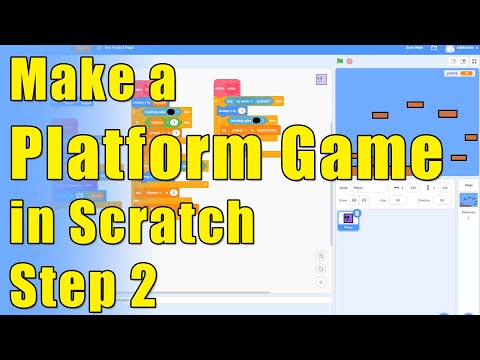 How to Make a Platform Game in Scratch - Part 2 of 2