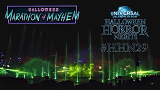 2019 Halloween Marathon of Mayhem Complete with Outro Halloween Horror Nights Universal Studios FL