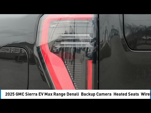 2025 GMC Sierra EV Max Range Denali | Backup Camera in Cars & Trucks in Saskatoon