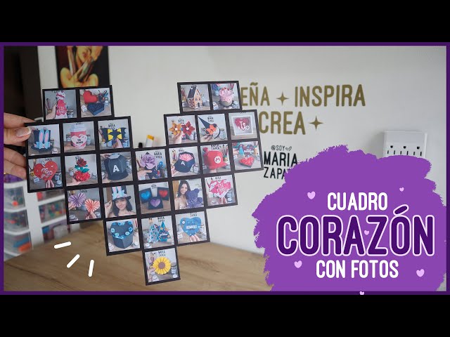 Vídeo relacionado con Made in Gift - Lámina Enmarcada - Lienzo Personalizado con Collage Fotos y Texto - Decoración Hogar - Tamaño A4 - Marco Incluido - Regalo para Parejas y Familia (Collage ideal)