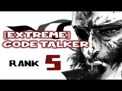 MGSV TPP MISSION 48 [EXTREME] CODE TALKER RANK S, NO KILLS NO WEAPONS