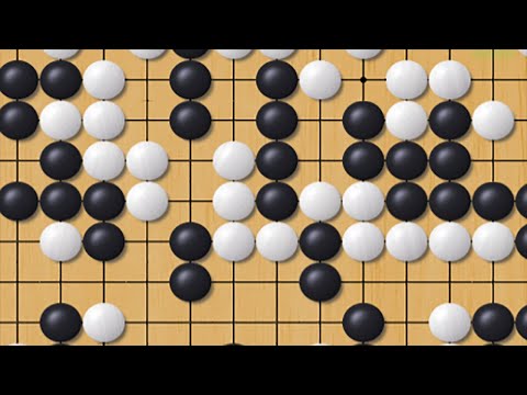 Crazy fighting game with 8k. Game and review.  Weiqi, Go, Baduk.