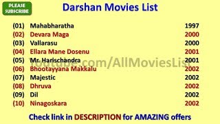 Darshan Movies List