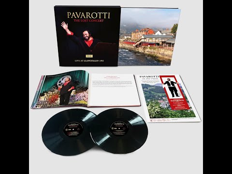 Unboxing the Luciano Pavarotti: The Lost Concert: Live at Llangollen 1995 (2 LP/Book)
