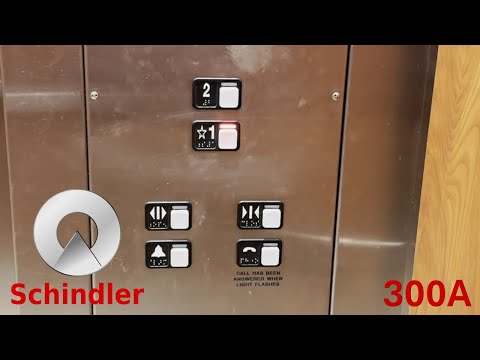 Epic Motor! Schindler 300A Hydraulic Elevator - Clarendon Crossing • Arlington, VA