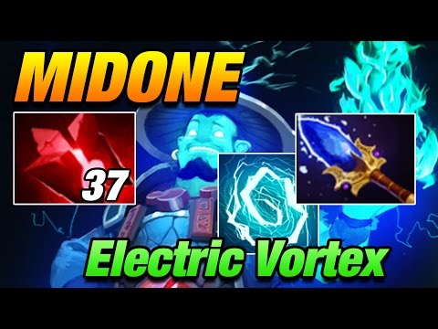 Storm Aghanim's Scepter with 37 Blood Stone Charges Imba [Storm Spirit] MidOne Dota 2