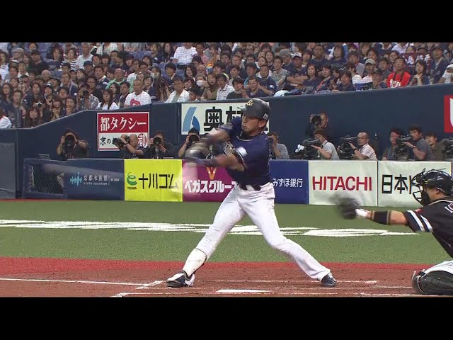 【2回裏】粘り勝ち!! バファローズ・小島 先制のタイムリー2ベース!! 2018/6/24 Bs-H
