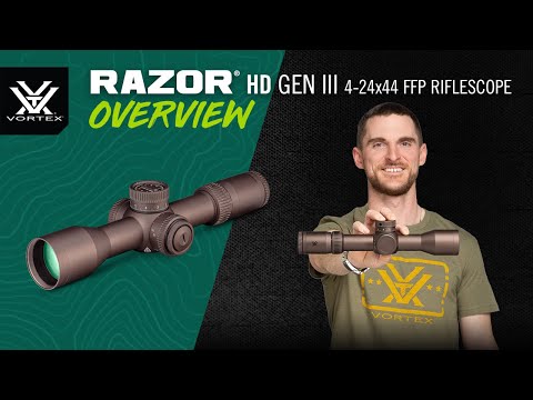Razor® HD Gen III 4-24x44 FFP Riflescope – Product Overview